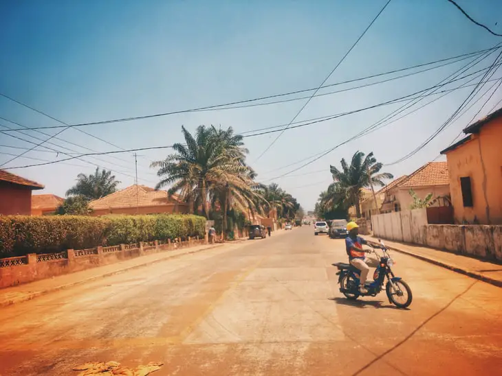 Working remotely in Bissau
