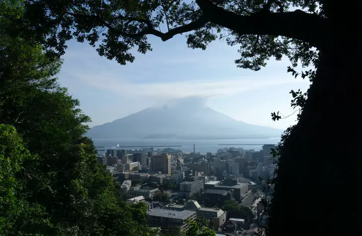 Working remotely in Kagoshima