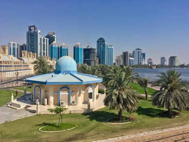 Working remotely in Sharjah