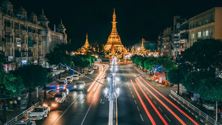 Remote work in Yangon