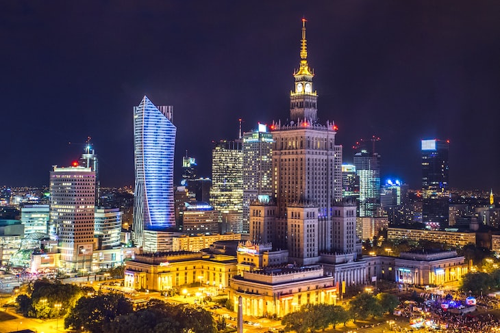 Mudança para a Polônia como um nômade digital