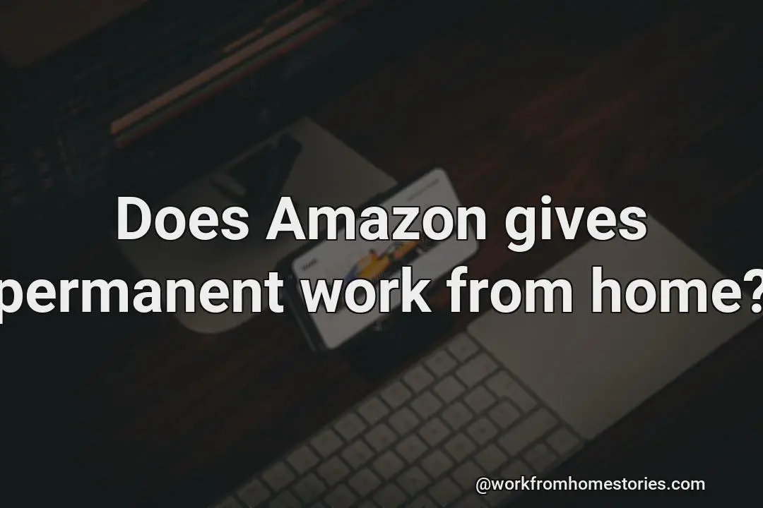 Can someone work from home at amazon?