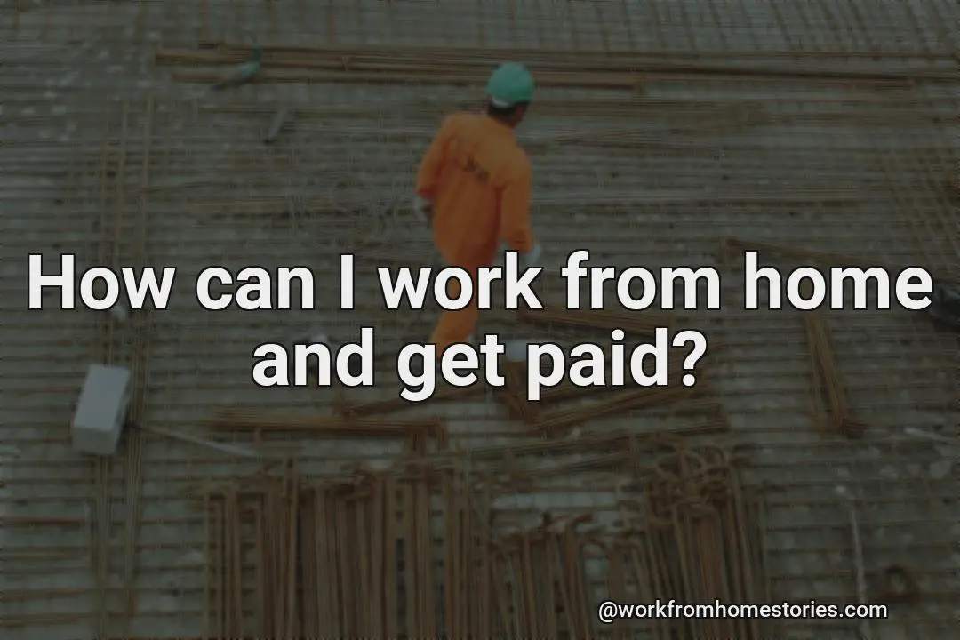 How do i earn money from home?