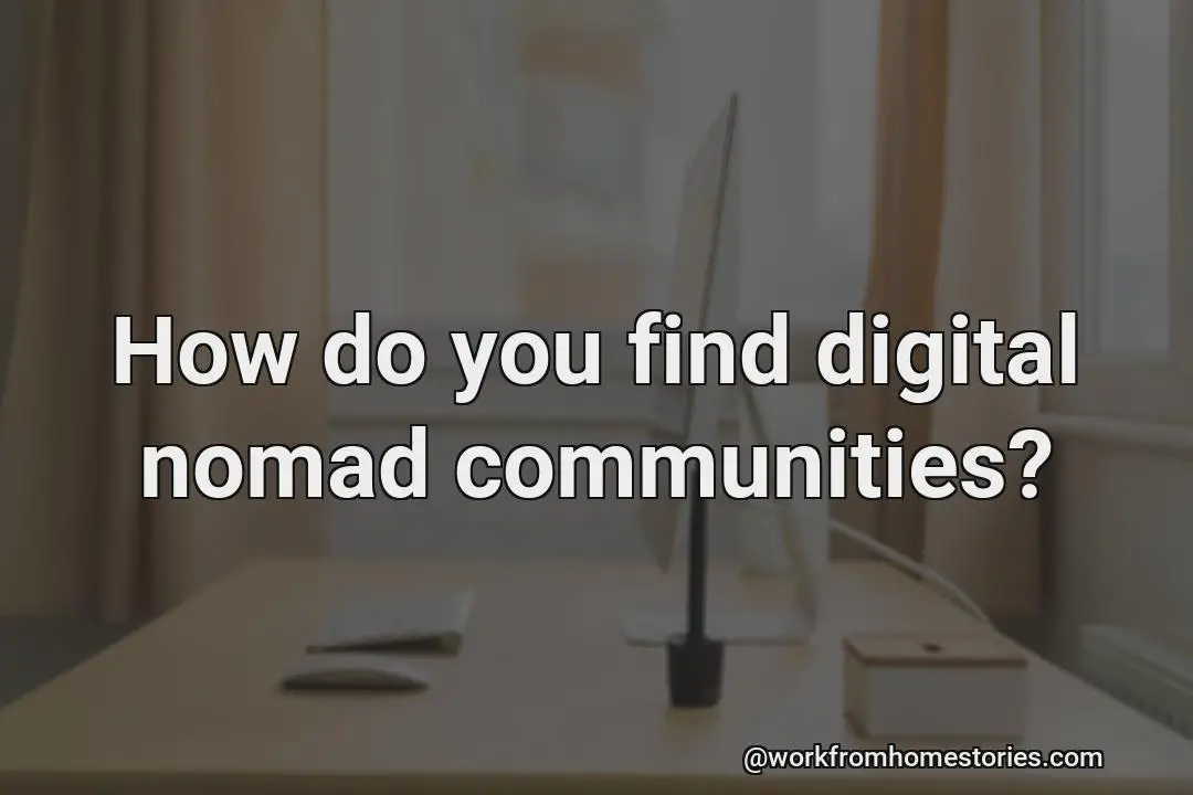 How do i find an internet nomad community?