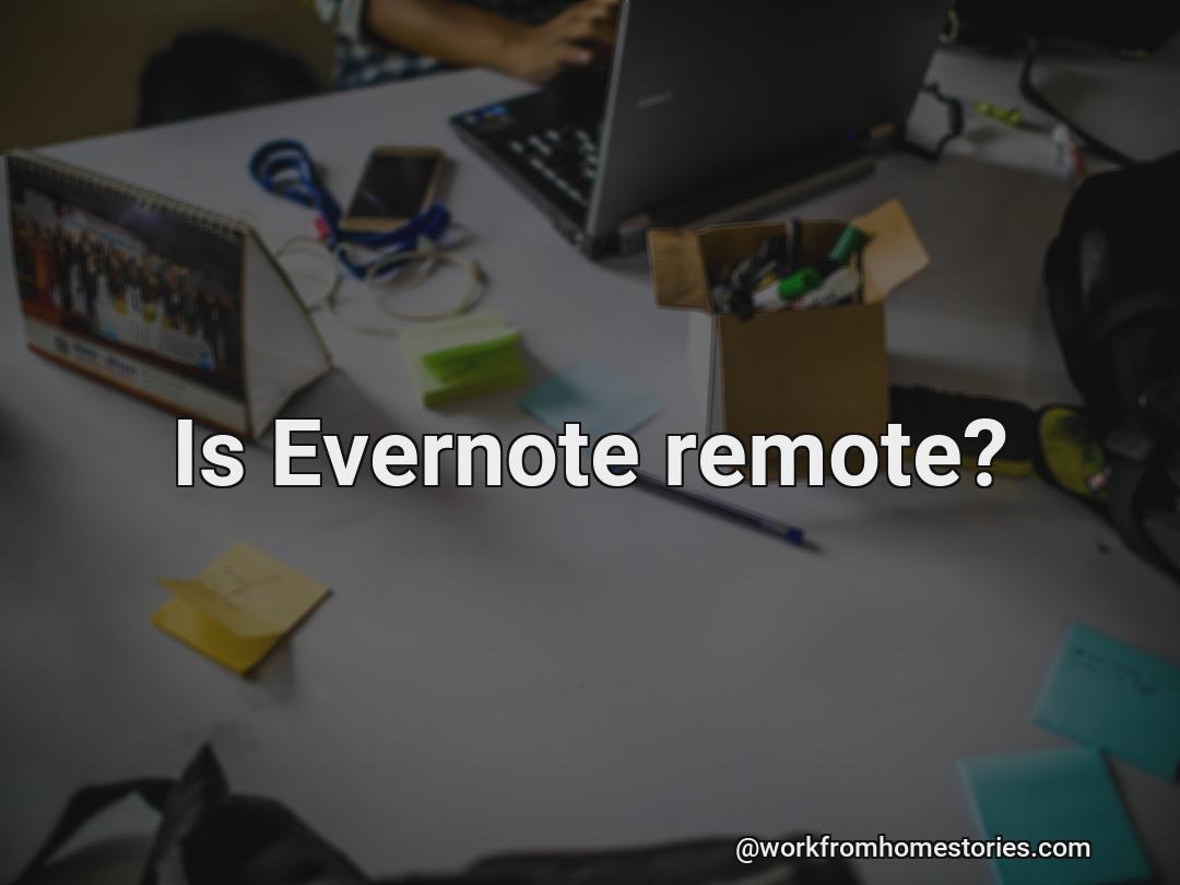 Is evernote remote?