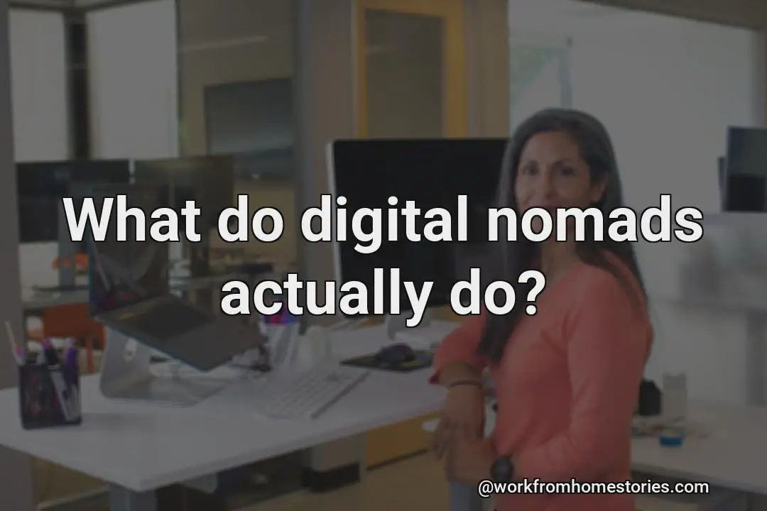What does a digital nomad do?