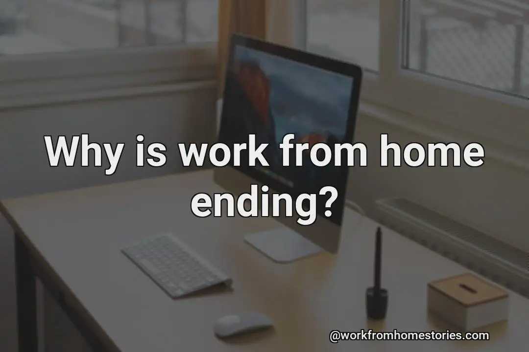 Why does work from home stop?